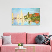 Toile Regatta à Argenteuil par Claude Monet (Insitu(Salon))