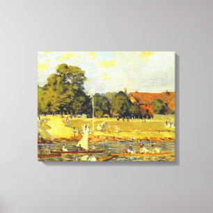 Toile Regatta à Hampton Court Alfred Sisley