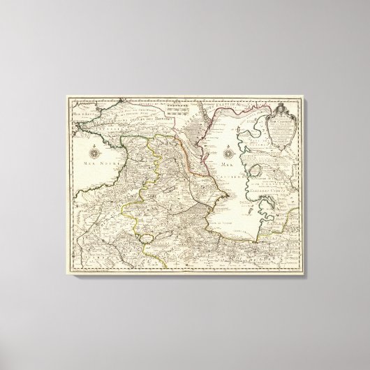 Toile Région de la mer Caspienne (Recto)