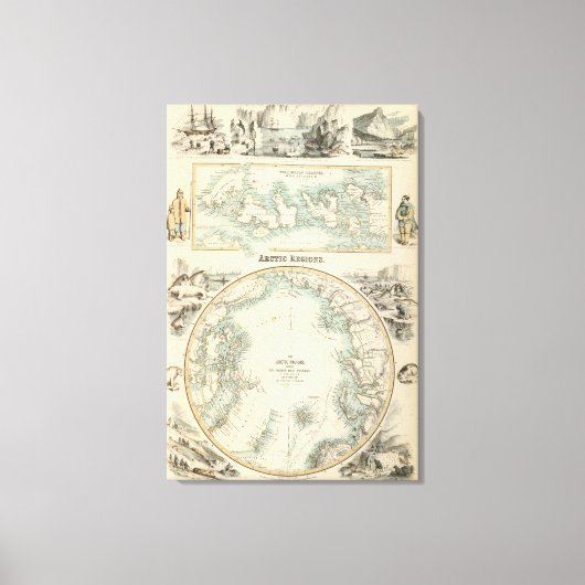 Toile Régions arctiques (Recto)