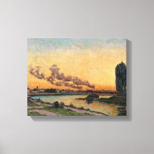 Toile Réglage du soleil à Ivry, c.1872-73