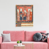 Toile Réglementation monétaire, des Décrets de Gratien (Insitu(Salon))