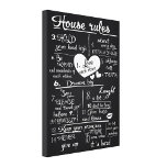 Toile Règles de la maison<br><div class="desc">Accueil Règles Mur Art Écriture Famille Règles Bible Verse Accueil Signer Décor Mur | Citations Motivationnelles Accueil Art Décor Mur en blanc et noir. L'affiche de haute qualité fait de l'affiche parfaite Wall Art idées cadeaux pour votre maison ou votre bureau! Un design créatif, cette Poster est sûr de vous...</div>