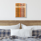 Toile Règles du ménage (Insitu(Chambre))