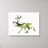 Toile Reindeer / Caribou Woodland Camouflage / Camo (Recto)