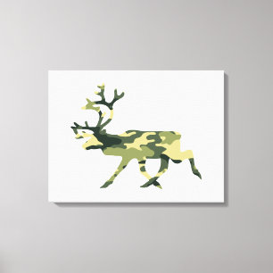 Toile Reindeer / Caribou Woodland Camouflage / Camo