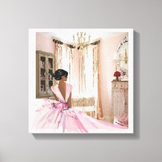 Toile Reine de beauté (Recto)