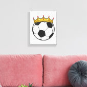 Toile Reine de la couronne de football (Insitu(Salon))