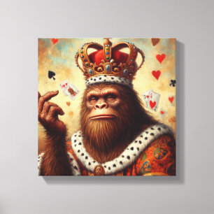 Toile Reine des Coeurs de Bigfoot