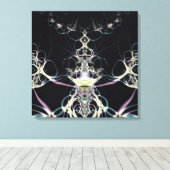 Toile Reine des fleurs (Insitu (Plancher de Bois))