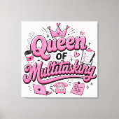 Toile Reine du multitâche (Recto)