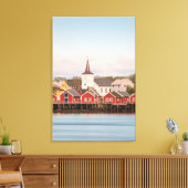 Toile Reine Lofoten Norvège (Insitu(Salon))