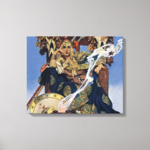 Toile Reine Maeve Warrior Woman