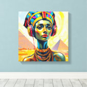 TOILE REINE NEFERTITI (Insitu (Plancher de Bois))