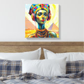 TOILE REINE NEFERTITI (Insitu(Chambre))