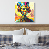 TOILE REINE NEFERTITI 2 (Insitu(Chambre))