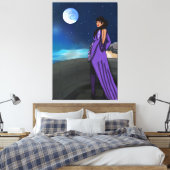 Toile Reine sur son balcon (Insitu(Chambre))