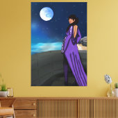 Toile Reine sur son balcon (Insitu(Salon))