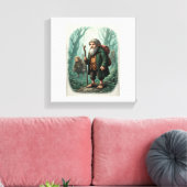 Toile Rejoignez un groupe de hobbits sur leur voyage fan (Insitu(Salon))