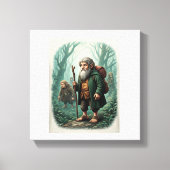 Toile Rejoignez un groupe de hobbits sur leur voyage fan (Recto)