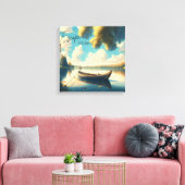 Toile Relax | Thème Camping | ART NUMÉRIQUE (Insitu(Salon))