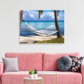 Toile Relaxez-Vous Sur Un Hamac Entre Deux Palmiers (Insitu(Salon))