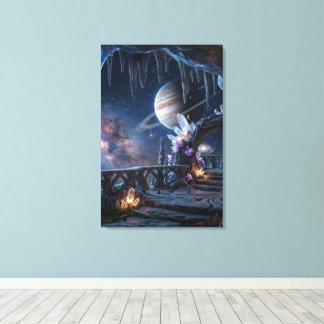 Toile Relaxing Planet Space canvas 
