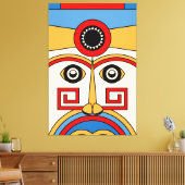 Toile Religion Tiki (Insitu(Salon))