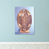 Toile Reliquaire elliptique polylobée (Insitu (Plancher de Bois))