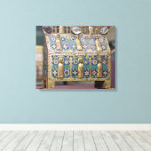 Toile Reliquary Chasse, Limoges, c.1200-50 (Insitu (Plancher de Bois))