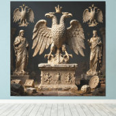 Toile Relique du Double-Aigle Sacré (Insitu (Plancher de Bois))
