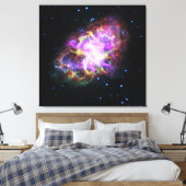Toile Rémanent de supernova de la nébuleuse du Crabe Com (Insitu(Chambre))