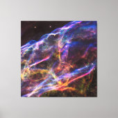 Toile Rémanent de supernova Veil Nebula carré (Recto)