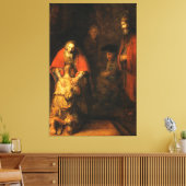 Toile Rembrandt Le retour du fils prodigue (1663) (Insitu(Salon))