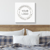 Toile Remplacement de logo facile & Texte éditable | Bla (Insitu(Chambre))
