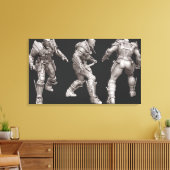Toile Remplacement d'un trait de mort (Insitu(Salon))