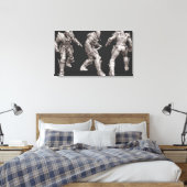 Toile Remplacement d'un trait de mort (Insitu(Chambre))