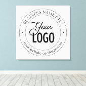 Toile Remplacement et personnalisation faciles du logo | (Insitu (Plancher de Bois))