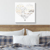 Toile Remplissez votre coeur (Insitu(Chambre))
