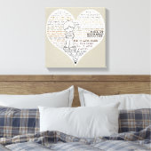 Toile Remplissez Votre Coeur-Tan (Insitu(Chambre))