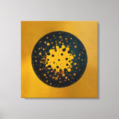 Toile Renaissance – Cercle Abstrait de l'Émergence (Recto)