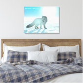 Toile Renard arctique - Groenland (Insitu(Chambre))