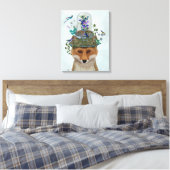 Toile Renard avec papillon Bell Jar (Insitu(Chambre))