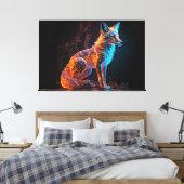 Toile Renard de givre (Insitu(Chambre))