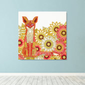 Toile renard de jardin (Insitu (Plancher de Bois))