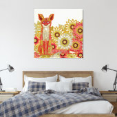 Toile renard de jardin (Insitu(Chambre))