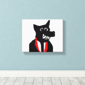 Toile Renard noir (Insitu (Plancher de Bois))