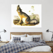 Toile Renard rapide (Vulpes Velox) des Quadrupeds d'Audu (Insitu(Chambre))