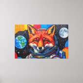 TOILE RENARDS DE L'ESPACE (Recto)