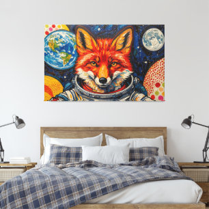 TOILE RENARDS DE L'ESPACE 2